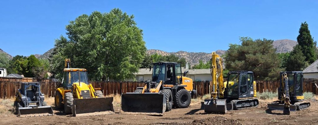 GW Pacific Excavation equipment fleet
        serving Northern Nevada